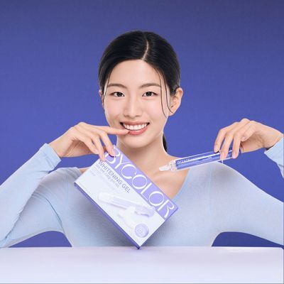 바이컬러 셀프 미백 스페셜 키트 (4주분) (미백겔+마우스피스)