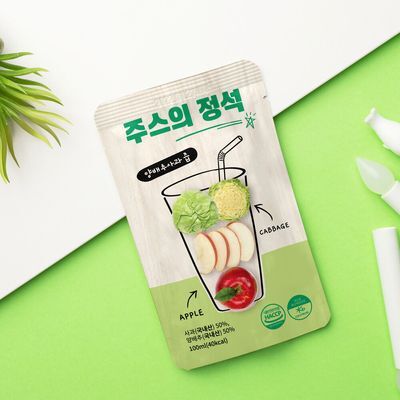 [NEW]주스의정석 양배추사과즙 100ml