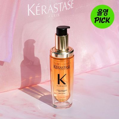 [10월 올영픽/윤기케어] 케라스타즈 엘릭서 얼팀 헤어 오일 75ml 단품/리필