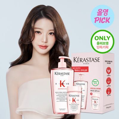 [8월올영픽/얇은모발용/새싹케어] 케라스타즈 방 제네시스 샴푸 500ml 기획/단품