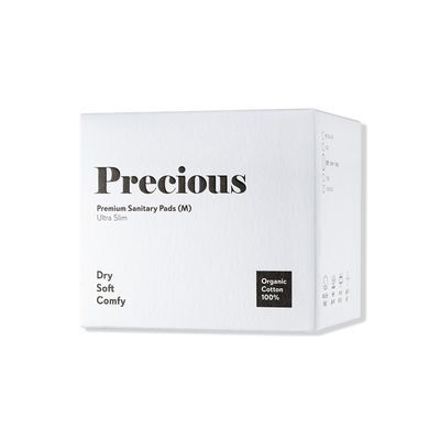 프레셔스 유기농 생리대 4종 택 1 (중형 14P / 대형 12P / 오버나이트 8P/라이너 18P)