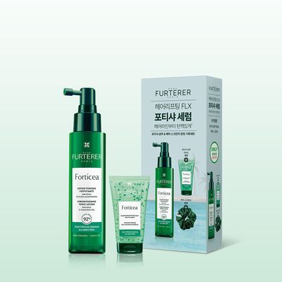[뿌리 볼륨 케어] 르네휘테르 포티샤 헤어리프팅 FLX 두피 앰플 세럼 100ml (기획/단품)