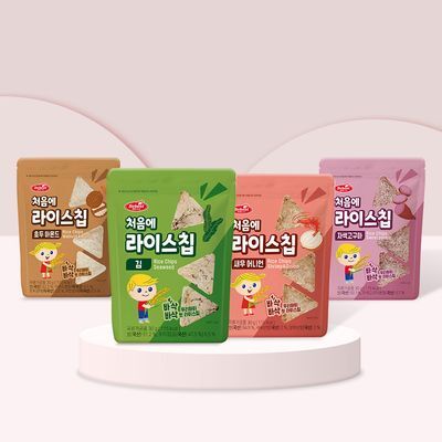 베베스트 처음에 라이스칩 3종