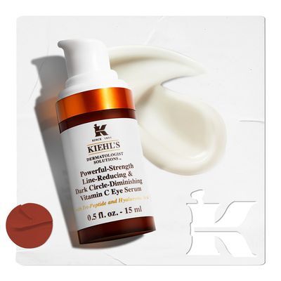 키엘 파워풀 스트렝스 라인 리듀싱 다크서클 디미니싱 비타민C 아이세럼 15ml