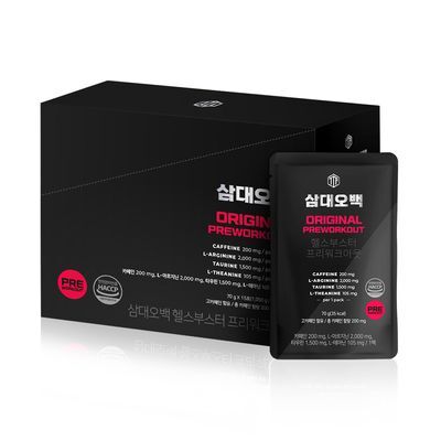 삼대오백 헬스부스터 프리워크아웃 오리지널 70g (1포)