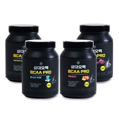 삼대오백 BCAA 프로 500g  4종 택1 (피치/그레이프/블루에이드/워터멜론)