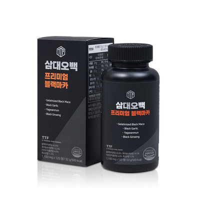 삼대오백 프리미엄 블랙마카 정제 120정 (30일분)