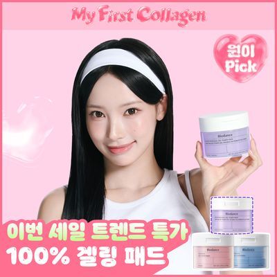 [리센느 원이PICK] 바이오던스 겔 토너 패드 60매 기획(+10매/+4매 증정) (캐비어 PDRN/콜라겐/세라놀)