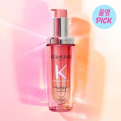 [8월올영픽/염색모케어] 케라스타즈 크로마 압솔뤼 헤어 오일 75ml