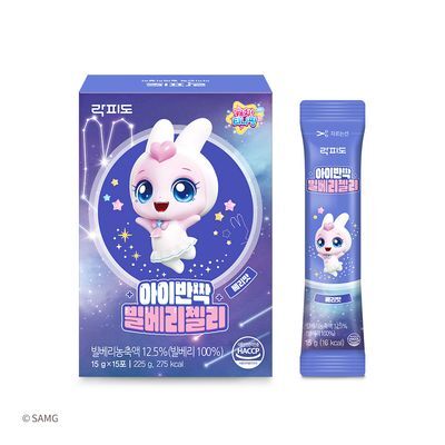 락피도 아이반짝 빌베리젤리 15포 (15일분)