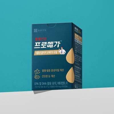 종근당건강 프로메가 식물성 알티지 오메가3 듀얼 60캡슐 (1개월분)