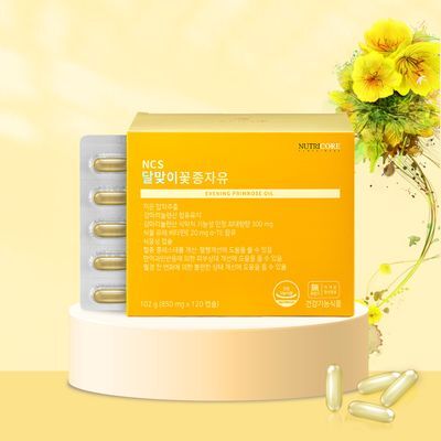 뉴트리코어 달맞이꽃종자유 120캡슐 (30일분)