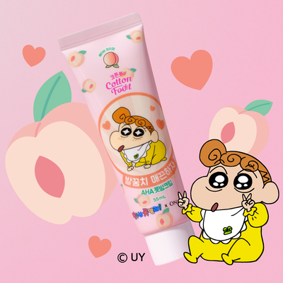 [짱구에디션] 온더바디 발꿈치 매끈하자 풋크림 55ml 콜라보 한정기획