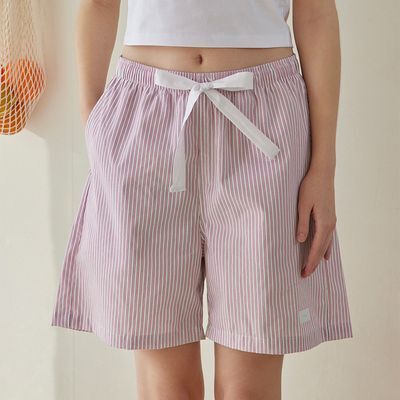 휘게 언더웨어 인조이 파자마 숏팬츠 핑크 FREE