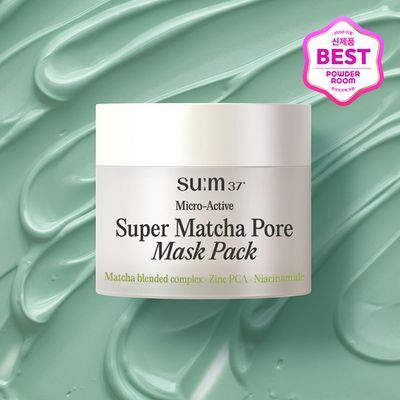 [NEW] 숨37 마이크로액티브 슈퍼 말차 포어 마스크 100ml