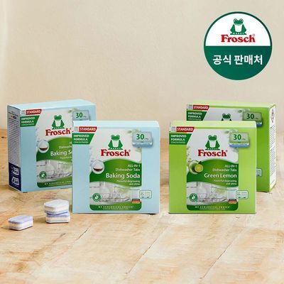 프로쉬 독일 식기세척기세제 30개입 4개