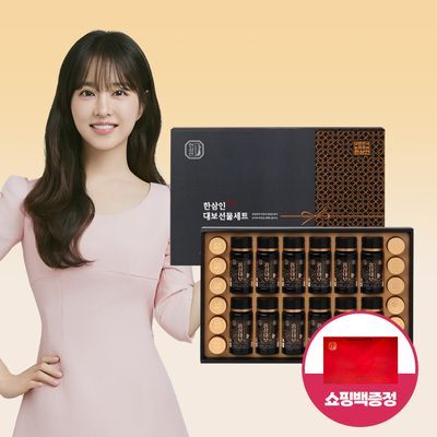 한삼인 홍삼 대보선물세트 2호 + 쇼핑백