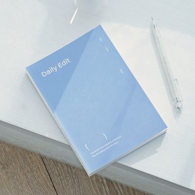 오첵 만년형 데일리 에디트 다이어리 PVC커버