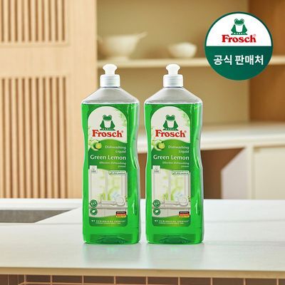 프로쉬 독일 주방세제 그린레몬 1L 2개