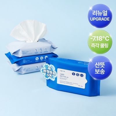 식물나라 시원한 데오티슈 15매 [무향/프레시향/쿨링]