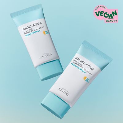 비욘드 엔젤아쿠아 올케어 수분 선크림 더블기획 (50ml+50ml)