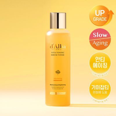[미백/잡티케어] 달바 비타 토닝 세럼 토너 180ml