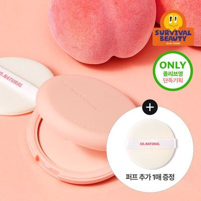 쏘내추럴 파우더포룸 피치 데오 팩트 10g 기획