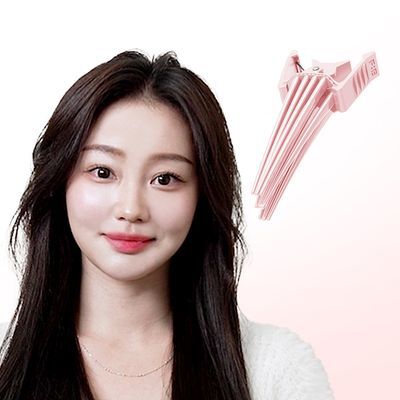 포뷰트 헤어 볼륨 핀처 핑크