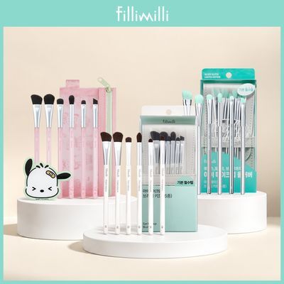 필리밀리 아이 메이크업 브러시 키트(6종) [산리오캐릭터즈 포차코]