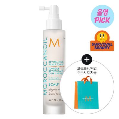 [8월올영픽/두피 에센스] 모로칸오일 리바이탈라이징 스칼프 토닉 100ml