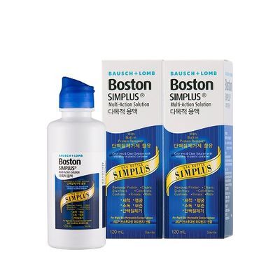 BOSTON 심플러스 다목적용액 120ml *2입