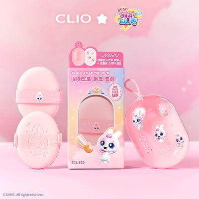 [티니핑 콜라보] 클리오 하이드로 퍼프 듀이 (+깡총핑 케이스,스티커) (슈팅스타 캐치티니핑 콜라보)