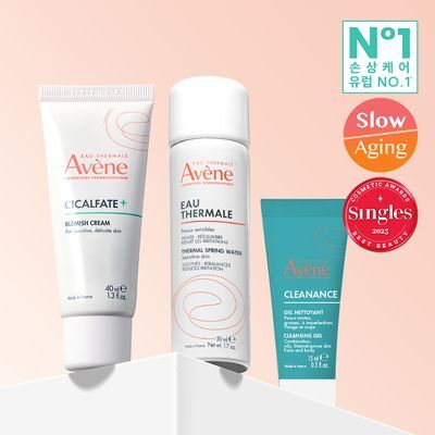 [손상/흔적 리페어] 아벤느 시칼파트 플러스 블레미쉬 크림 40ml 기획 (+오 떼르말 50ml+클리낭스클렌징젤15m)