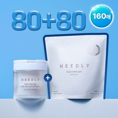 니들리 데일리 토너 패드 80매 (+80매 리필기획)