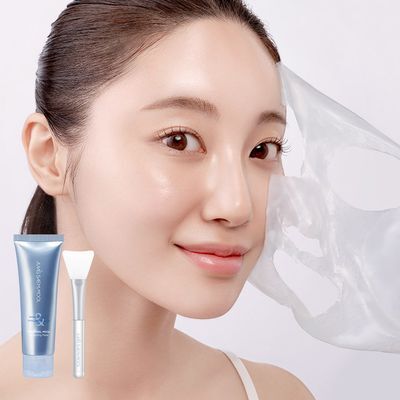 [화잘먹랩핑] 정샘물 에센셜 물 랩핑 마스크 80ml