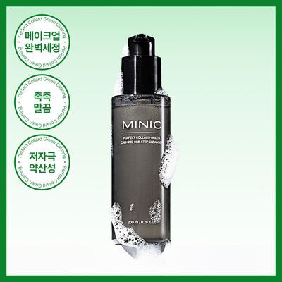 [선크림&메이크업 완벽세정] 미닉 퍼펙트 콜라드 그린 진정 원 스텝 선클렌저 200ml