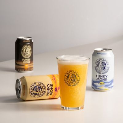 [NEW] 펑키몽크 논알콜 355ml 2종 택1 (에탄올 1% 미만 함유, 성인용)(다크,몰티)