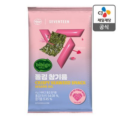 비비고 I 세븐틴 돌김 참기름 4g*9개