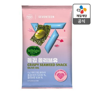 비비고 I 세븐틴 돌김 올리브유 4g*9개