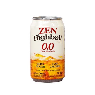 [NEW] 티젠 젠하이볼향 논알콜 0.0 350ml (에탄올 1% 미만 함유, 성인용)