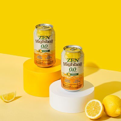 [NEW] 티젠 젠하이볼향 논알콜 레몬 0.0 350ml (에탄올 1% 미만 함유, 성인용)