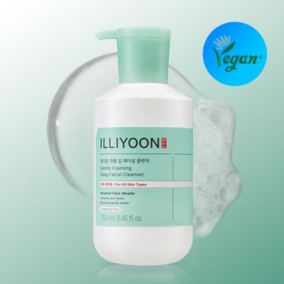 [피지각질+선크림 말끔세정] 일리윤 젠틀 딥 페이셜 클렌저 250ML