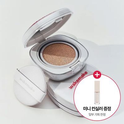[컨실러/리필 증정] 웨이크메이크 심리스 웨어 쿠션 9COLOR(기획)
