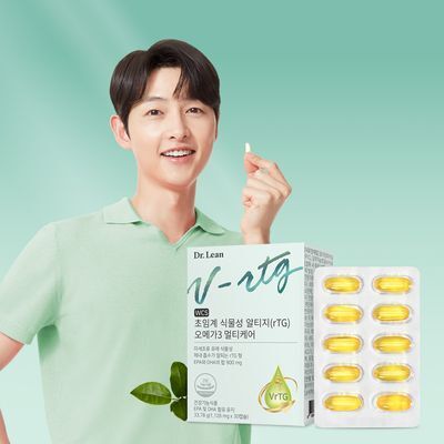 닥터린 초임계 식물성 알티지(rTG) 오메가3 멀티케어 30캡슐 (1개월분)