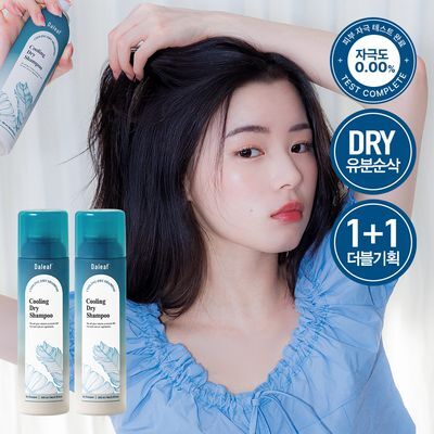 달리프 쿨링 드라이 샴푸 200ml*2개 (온)