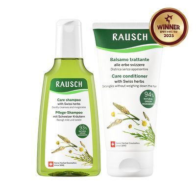 라우쉬 스위스 허벌 케어 샴푸 200ml&컨디셔너150ml 기획