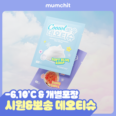 [유튜버PICK] 멈칫 쿨 뽀송 데오티슈 10매 2종 택1