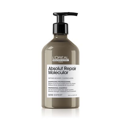 [클리닉/극손상케어] 로레알 프로페셔널 앱솔루트 리페어 몰큘러 샴푸 500ml