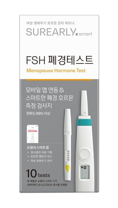 슈얼리스마트 갱년기 테스트(FSH) 검사지 10개입