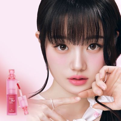 [베이스립/가벼운립/치크활용] 패션캣 베어블러 틴트 3g  4colors 